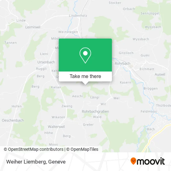 Weiher Liemberg map