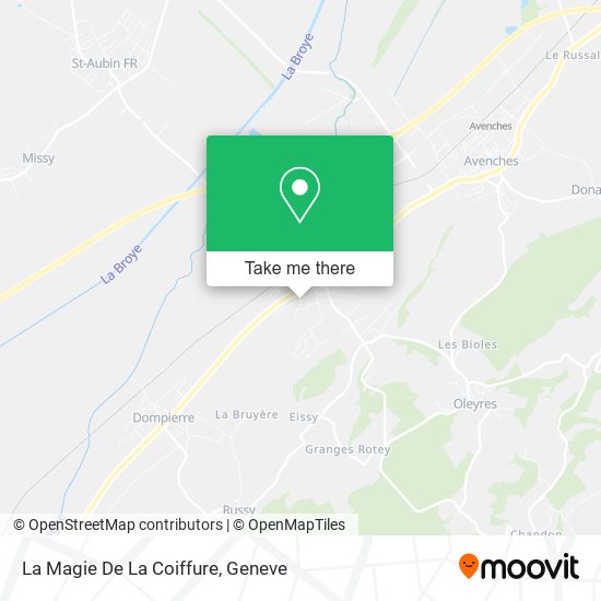 La Magie De La Coiffure map