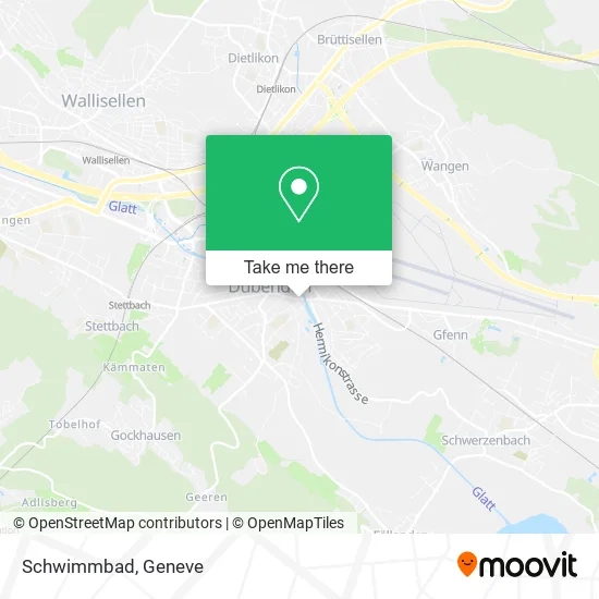 Schwimmbad map