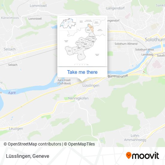 Lüsslingen map