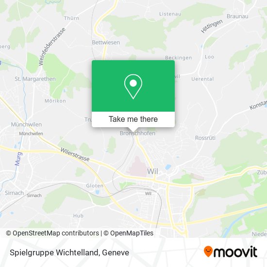 Spielgruppe Wichtelland map