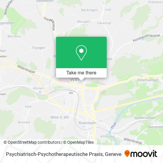 Psychiatrisch-Psychotherapeutische Praxis map