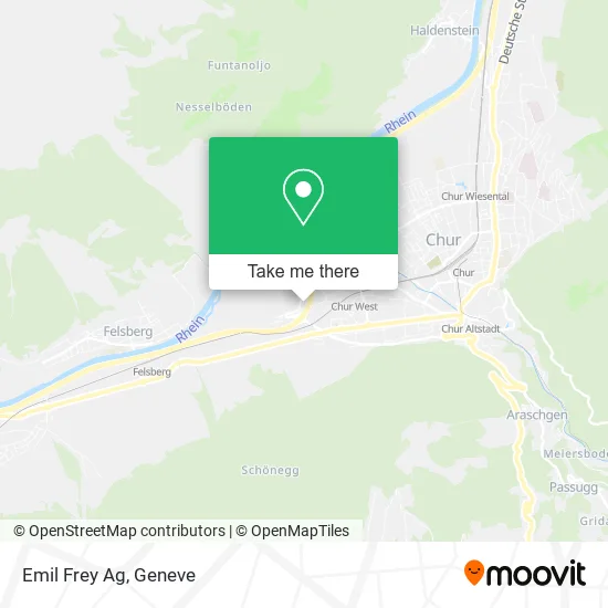 Emil Frey Ag map