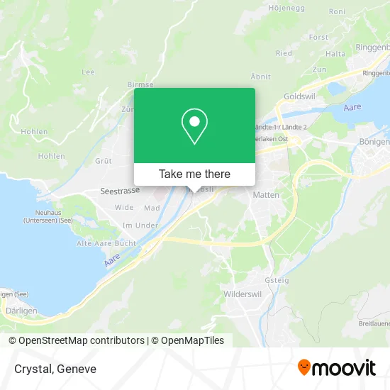 Crystal map