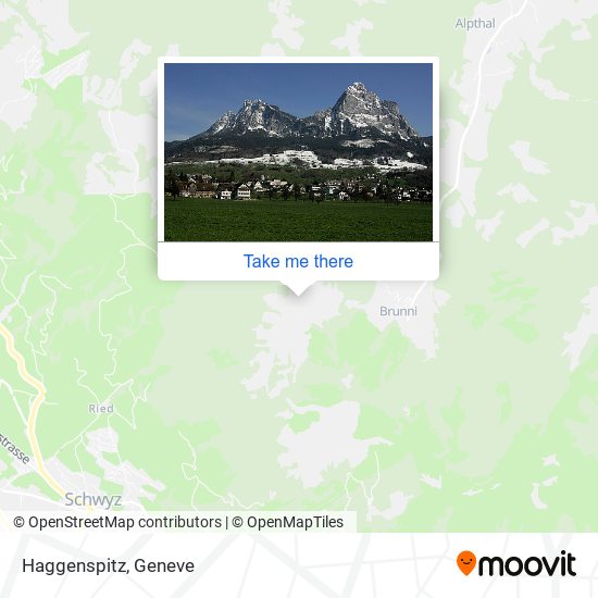 Haggenspitz map