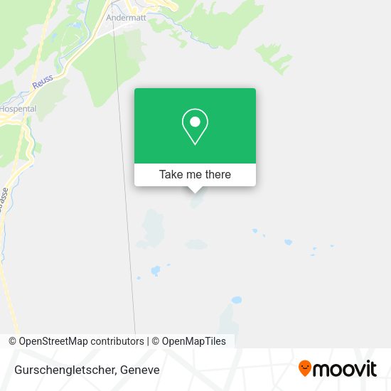 Gurschengletscher map