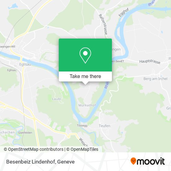 Besenbeiz Lindenhof map