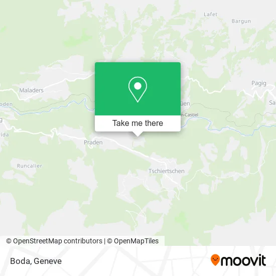 Boda map