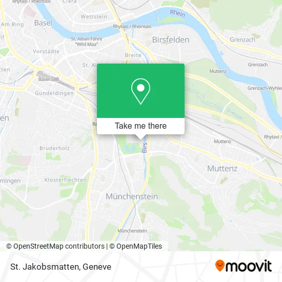 St. Jakobsmatten plan