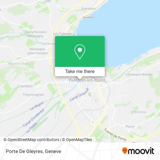 Porte De Gleyres map