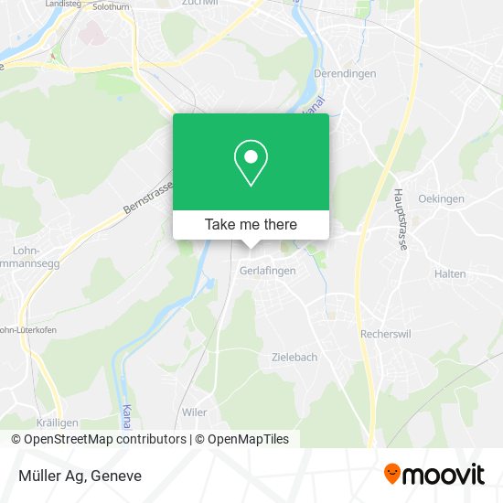 Müller Ag map