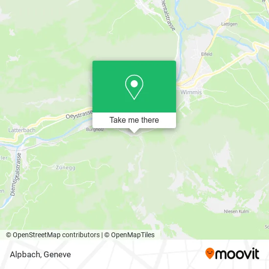 Alpbach map