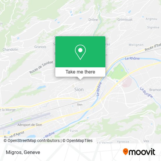 Migros map