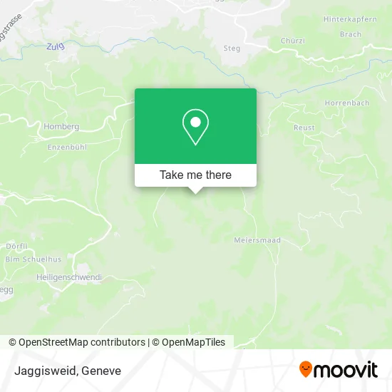 Jaggisweid map