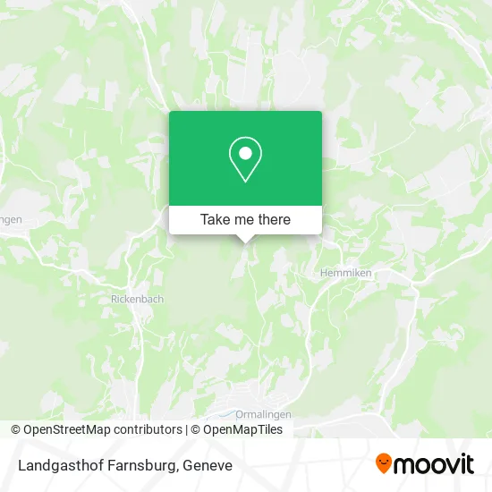 Landgasthof Farnsburg map