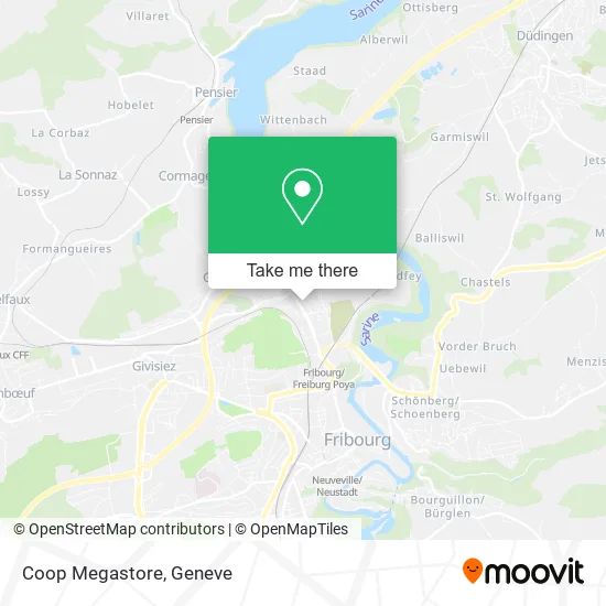 Coop Megastore map