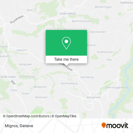 Migros map