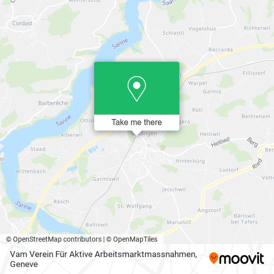 Vam Verein Für Aktive Arbeitsmarktmassnahmen map