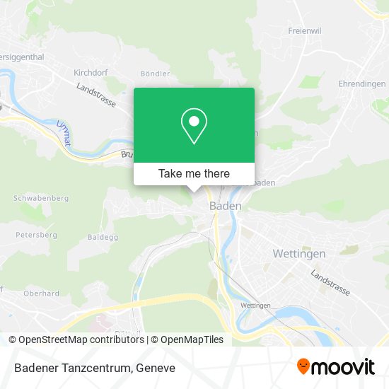 Badener Tanzcentrum map