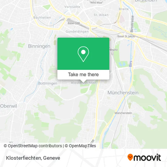 Klosterfiechten map
