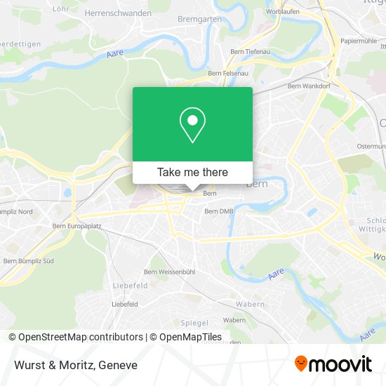 Wurst & Moritz map