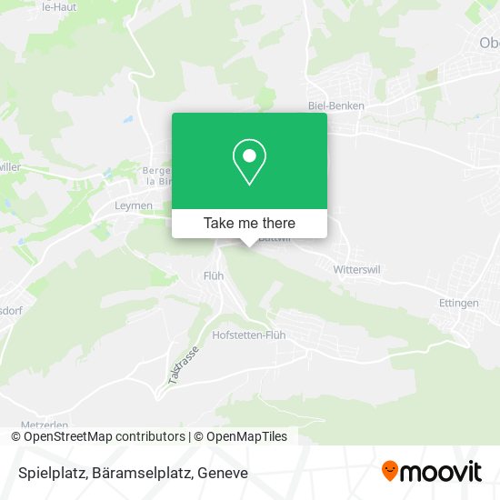 Spielplatz, Bäramselplatz map