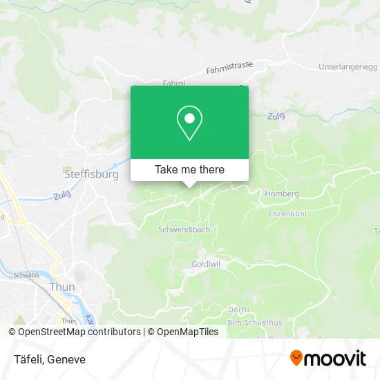 Täfeli map