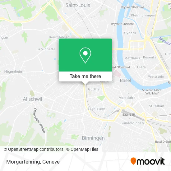 Morgartenring map