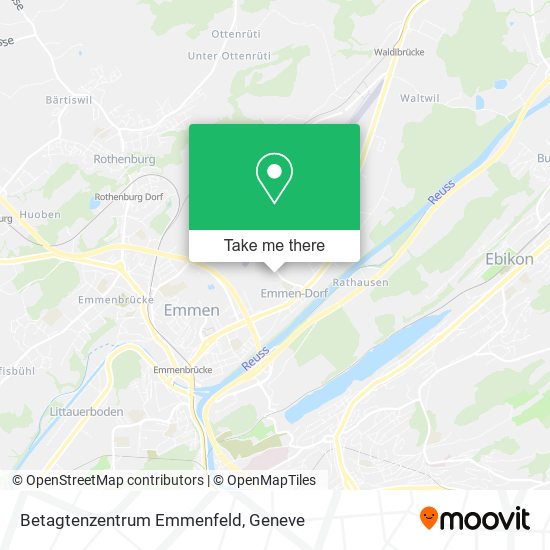 Betagtenzentrum Emmenfeld map