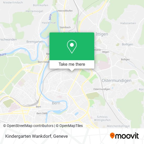 Kindergarten Wankdorf map