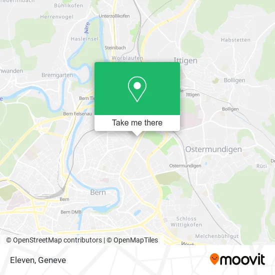 Eleven map