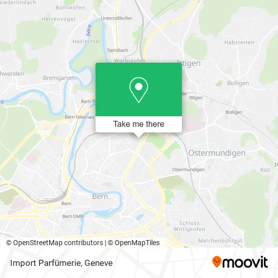 Import Parfümerie map