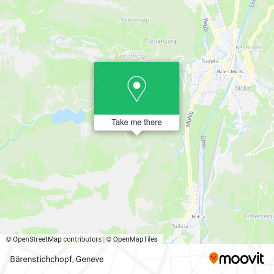 Bärenstichchopf map