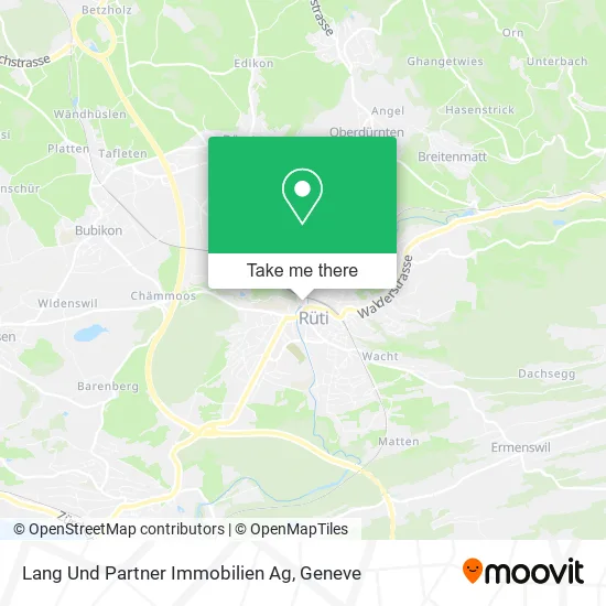 Lang Und Partner Immobilien Ag map