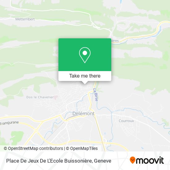 Place De Jeux De L'Ecole Buissonière map