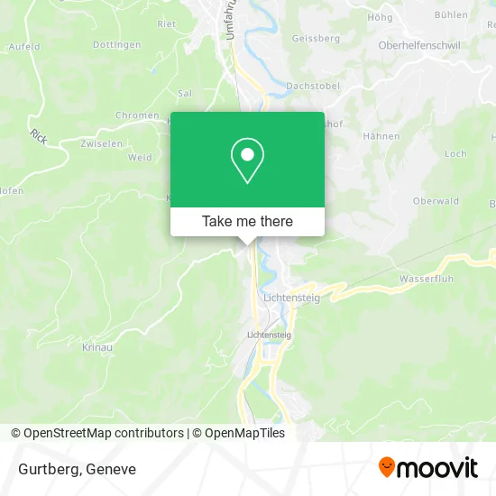 Gurtberg map