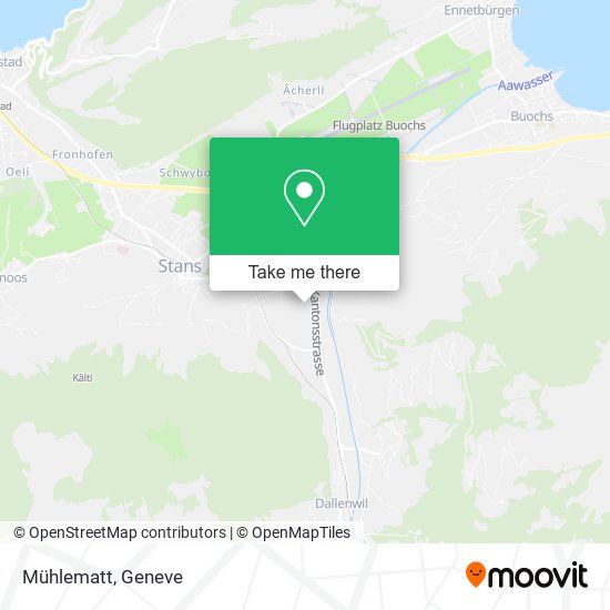 Mühlematt map