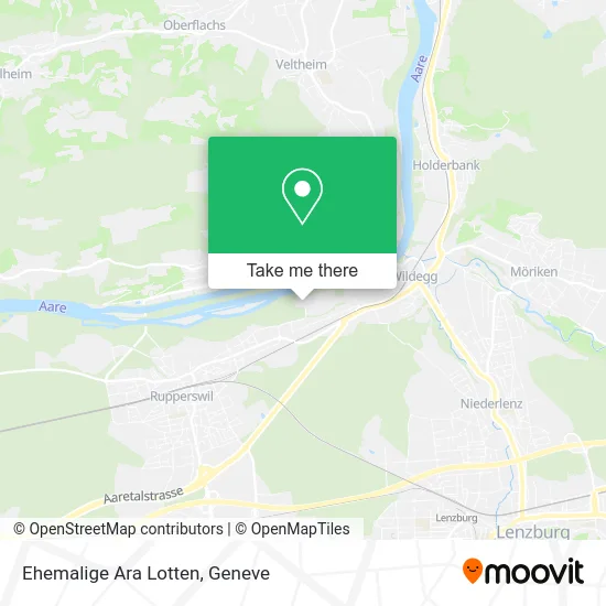 Ehemalige Ara Lotten map