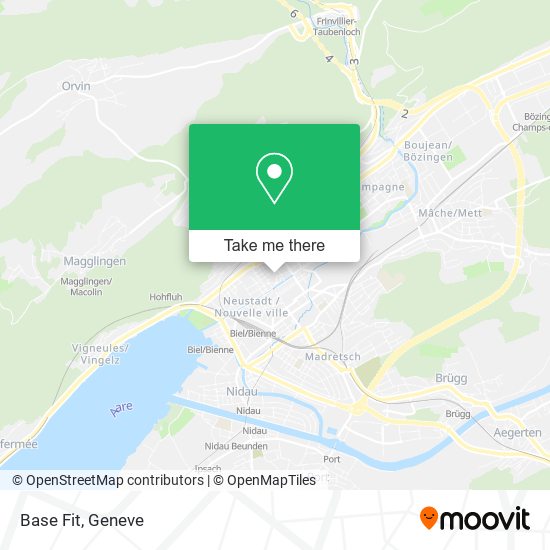 Base Fit map