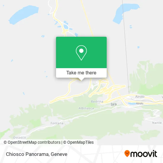 Chiosco Panorama map