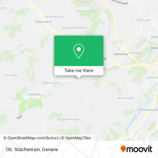 Ob. Stächenrain map