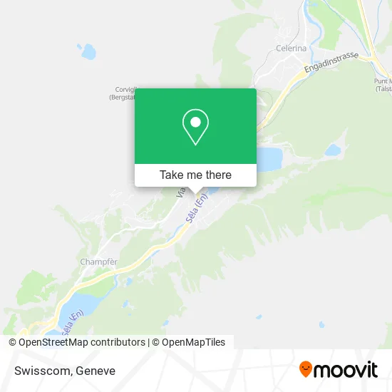 Swisscom map