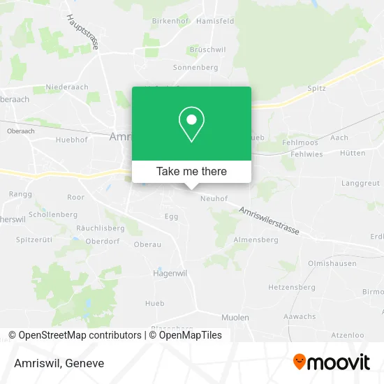Amriswil map