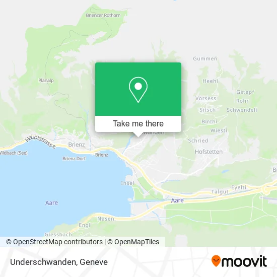 Underschwanden map