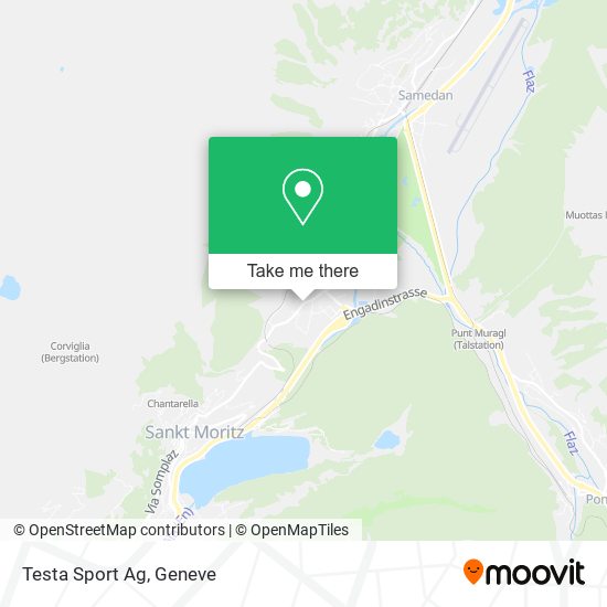 Testa Sport Ag map