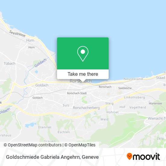 Goldschmiede Gabriela Angehrn map