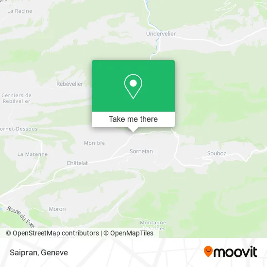 Saipran map