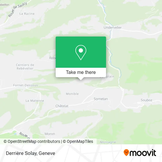 Derrière Solay map