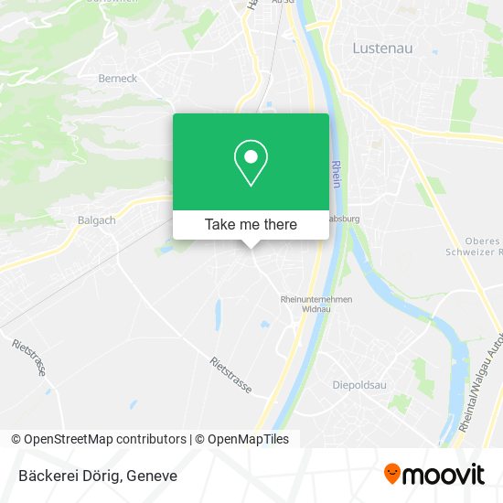 Bäckerei Dörig map