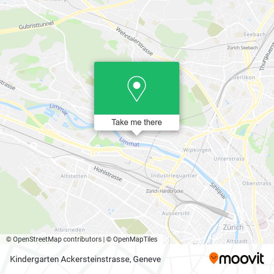 Kindergarten Ackersteinstrasse map